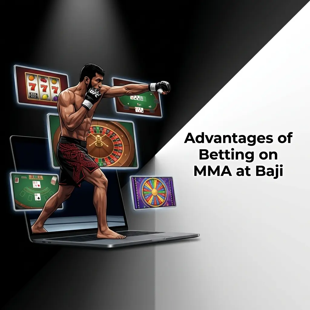 Baji MMA betting platform advantages including live odds, UFC coverage, mobile access, and secure Bangladeshi payment options