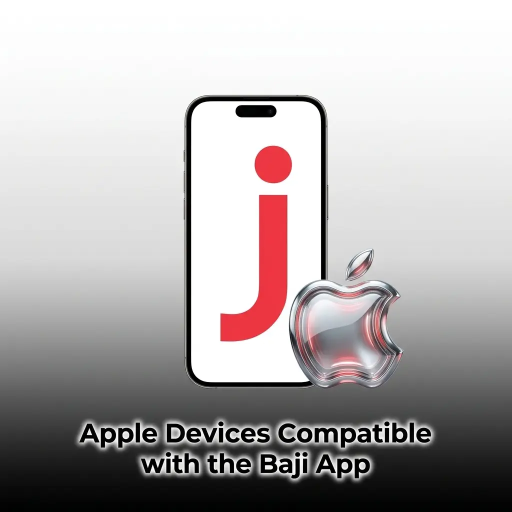 Apple devices compatible with Baji iOS app including iPhone SE, iPhone 11-15, iPad Air, iPad Pro, and iPod Touch models