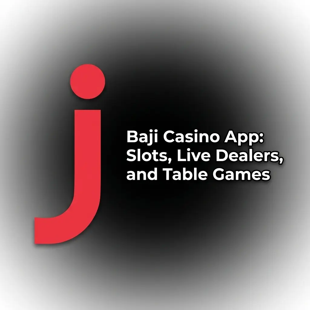 Baji casino app showing slots, live dealer tables, and casino games from Pragmatic Play and Evolution Gaming