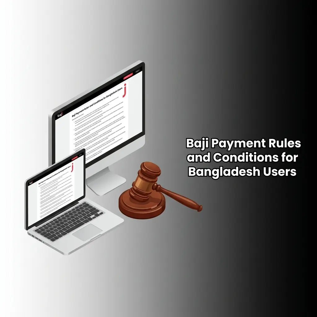 Baji payment rules and conditions for Bangladesh users covering deposits, withdrawals, verification, and bonus requirements