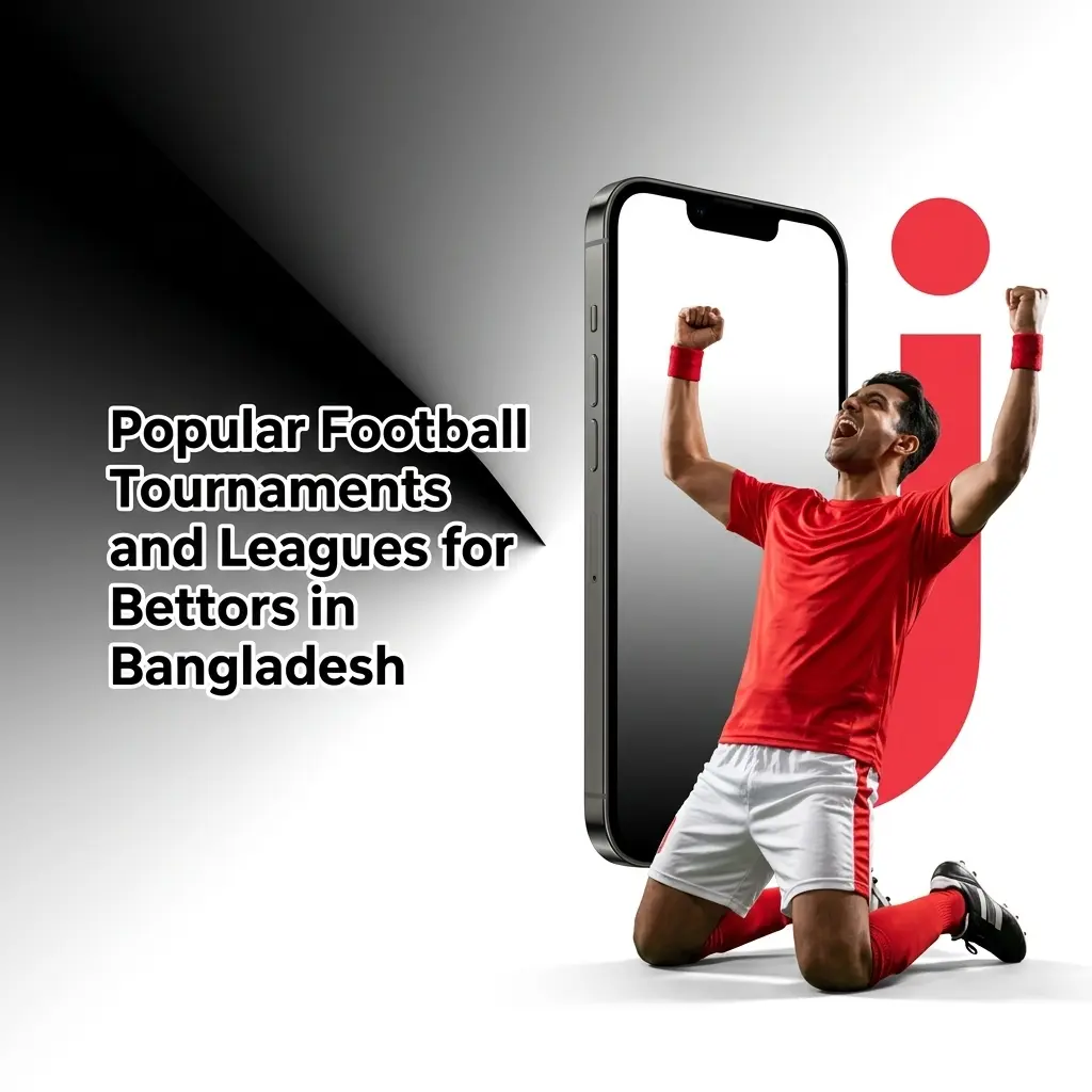 Football betting markets in Bangladesh covering FIFA World Cup, UEFA Champions League, EPL, La Liga, and more on Baji sports