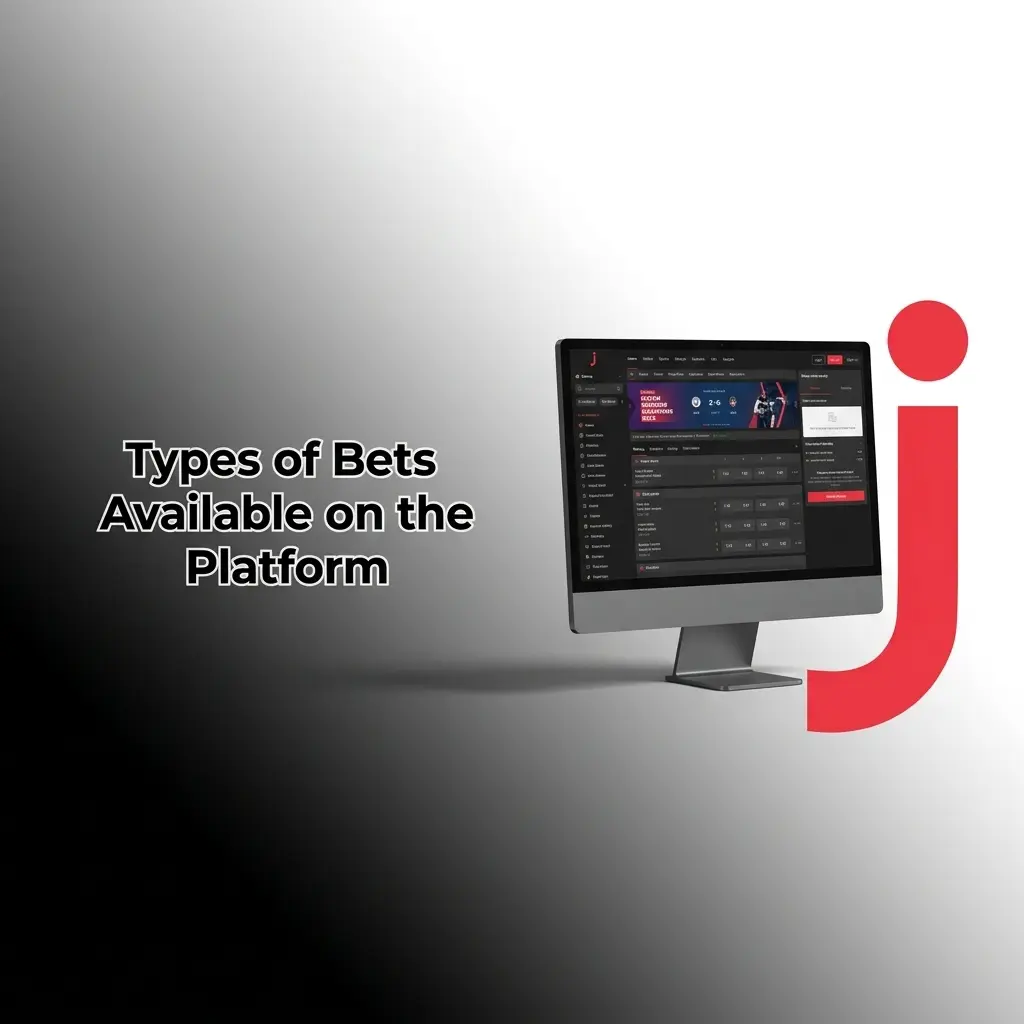 Diagram showing single, express accumulator, and system bet types with examples for cricket and multi-event wagering