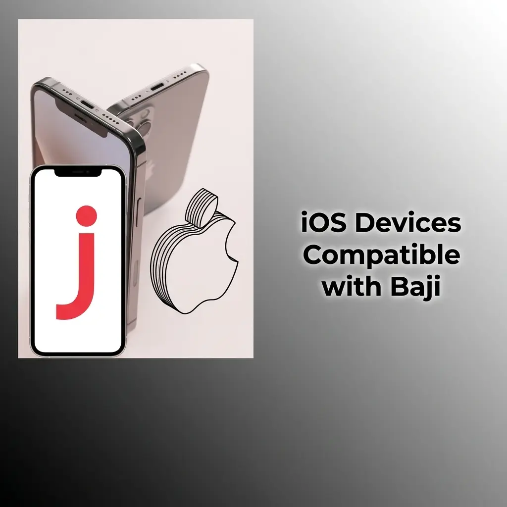 Apple iPhones and iPads compatible with Baji PWA, including iPhone 15, 14, 13, 12, SE, and iPad models on iOS 13+
