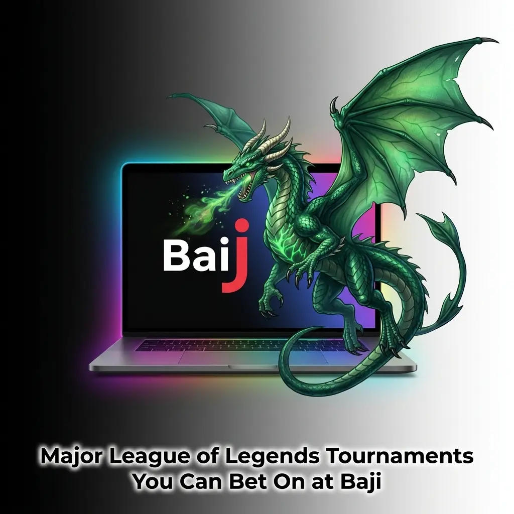 League of Legends major tournaments including Worlds, MSI, LCK, LPL and LEC available for betting at Baji
