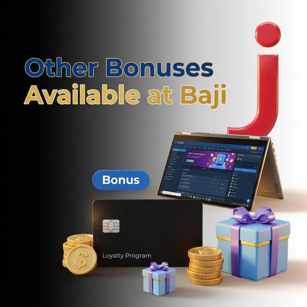 Baji casino bonuses including reload, cashback, referral, accumulator boost and festive seasonal promotions overview
