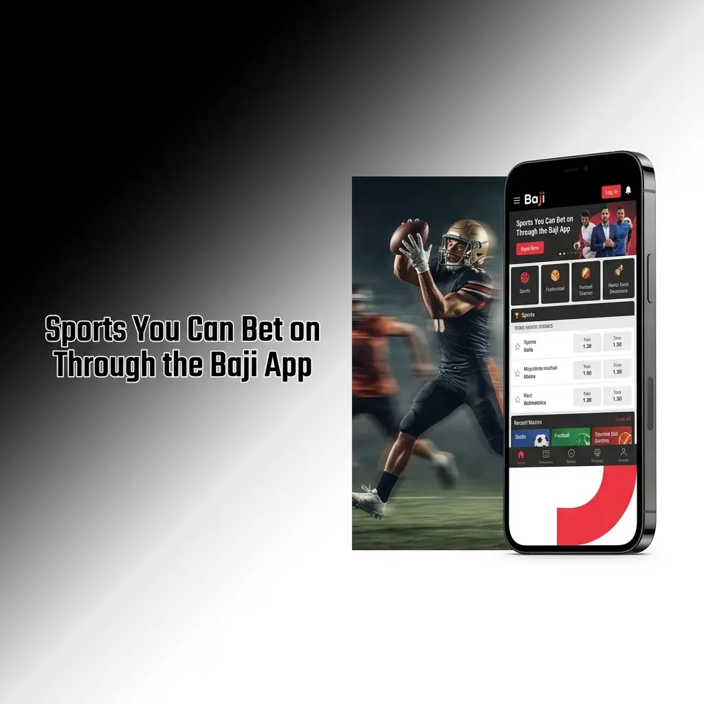 Baji app sports betting options including cricket, football, kabaddi, tennis, basketball, esports and more