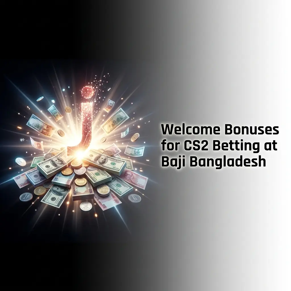 Baji Bangladesh welcome bonuses for CS2 betting: 100% up to 1000 BDT or 77% sports bonus up to 7777 BDT